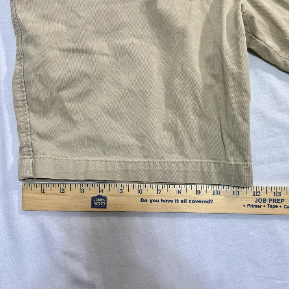 Saddlebred Chino‎ Khaki Shorts Beige Men's 36W Inseam 9